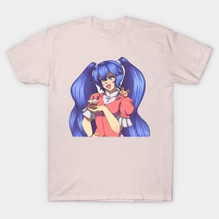 Magical Birthday Anime Girl T-Shirt